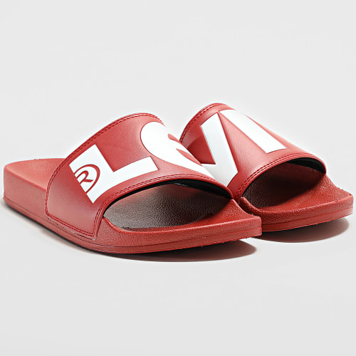 Claquettes 231548 Rouge