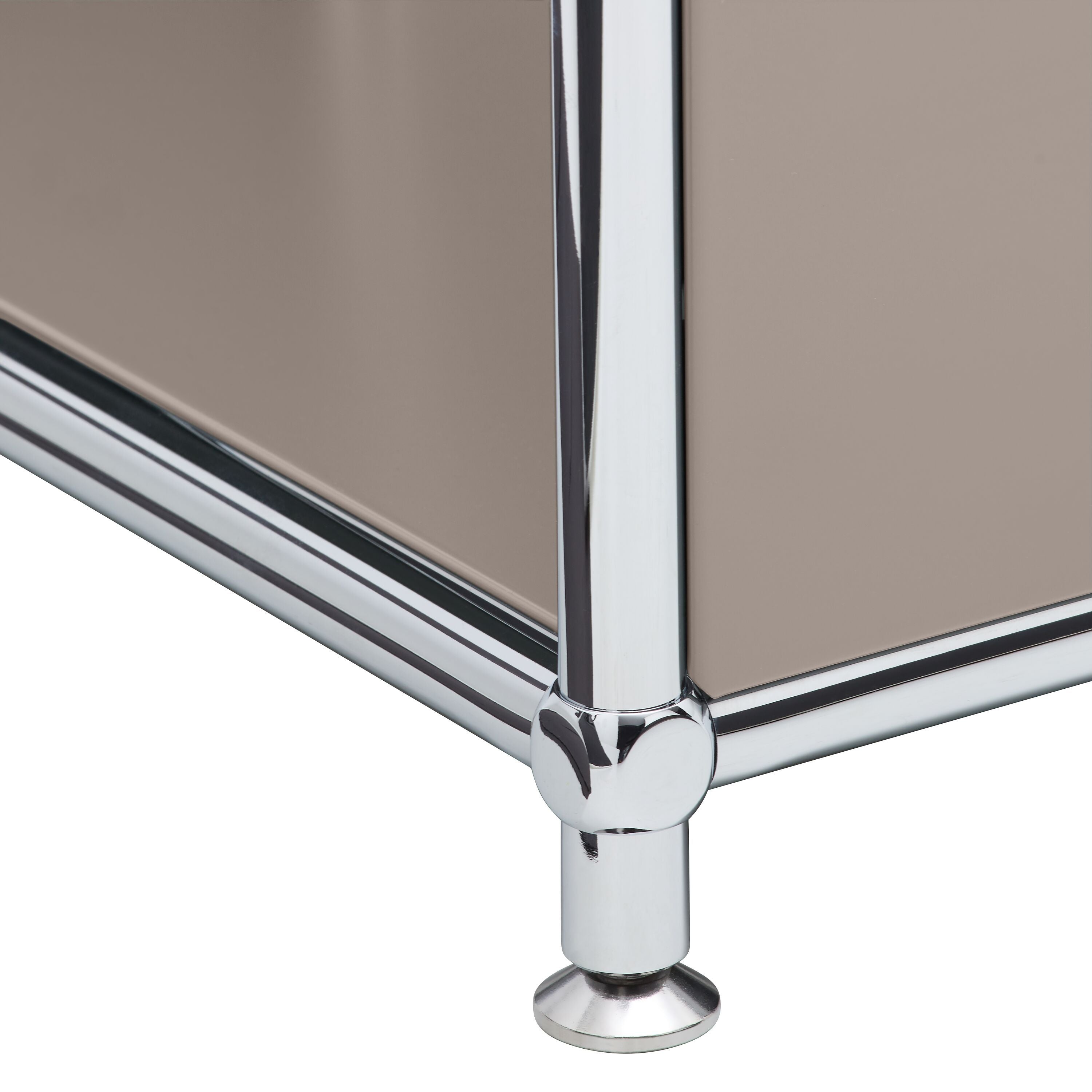 FLEXCUBE Beistelltisch - Taupe / B: 97.0 cm x T: 40.0 cm x H: 42.5 cm