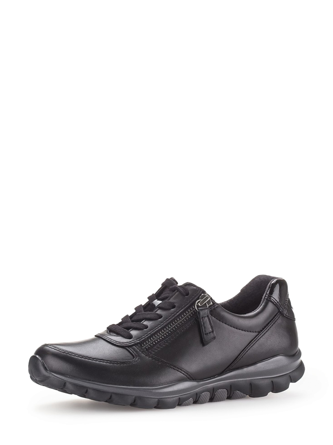 Gabor Sort Skinnsneaker
