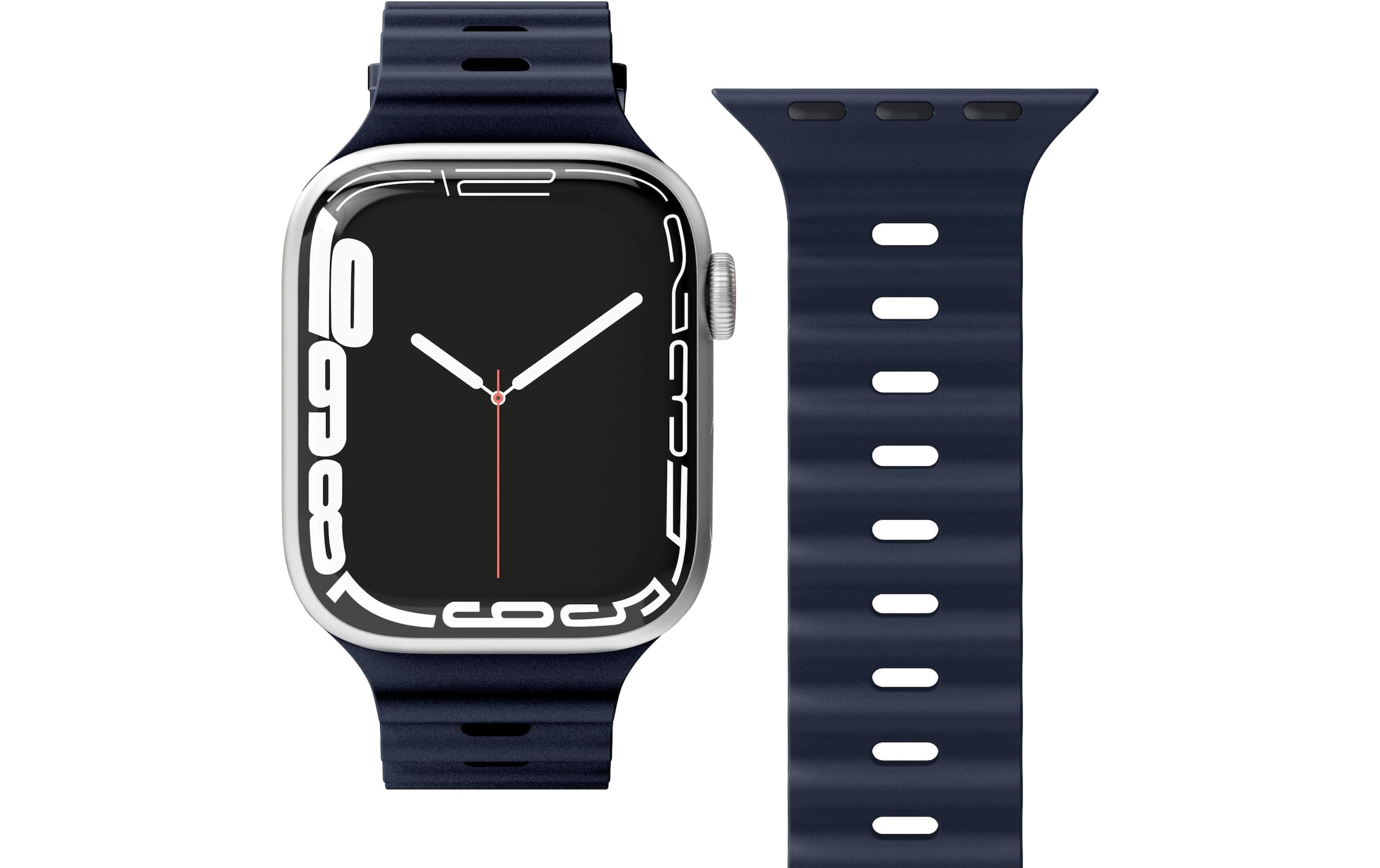 VONMÄHLEN Uhrenarmband »Band Apple Watch 38/40/41 mm Navy«