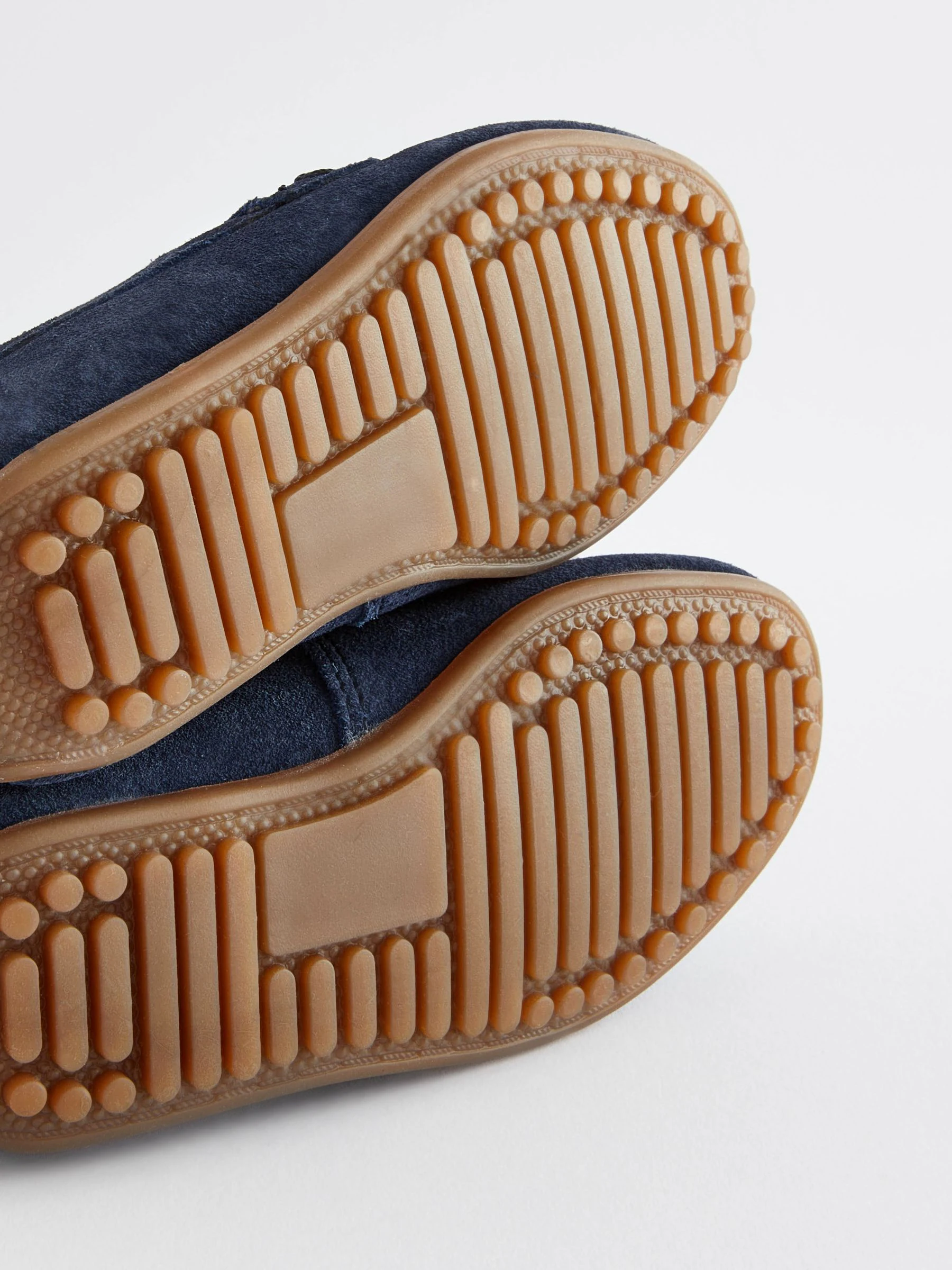 Donkerblauw - Suède instapschoenen