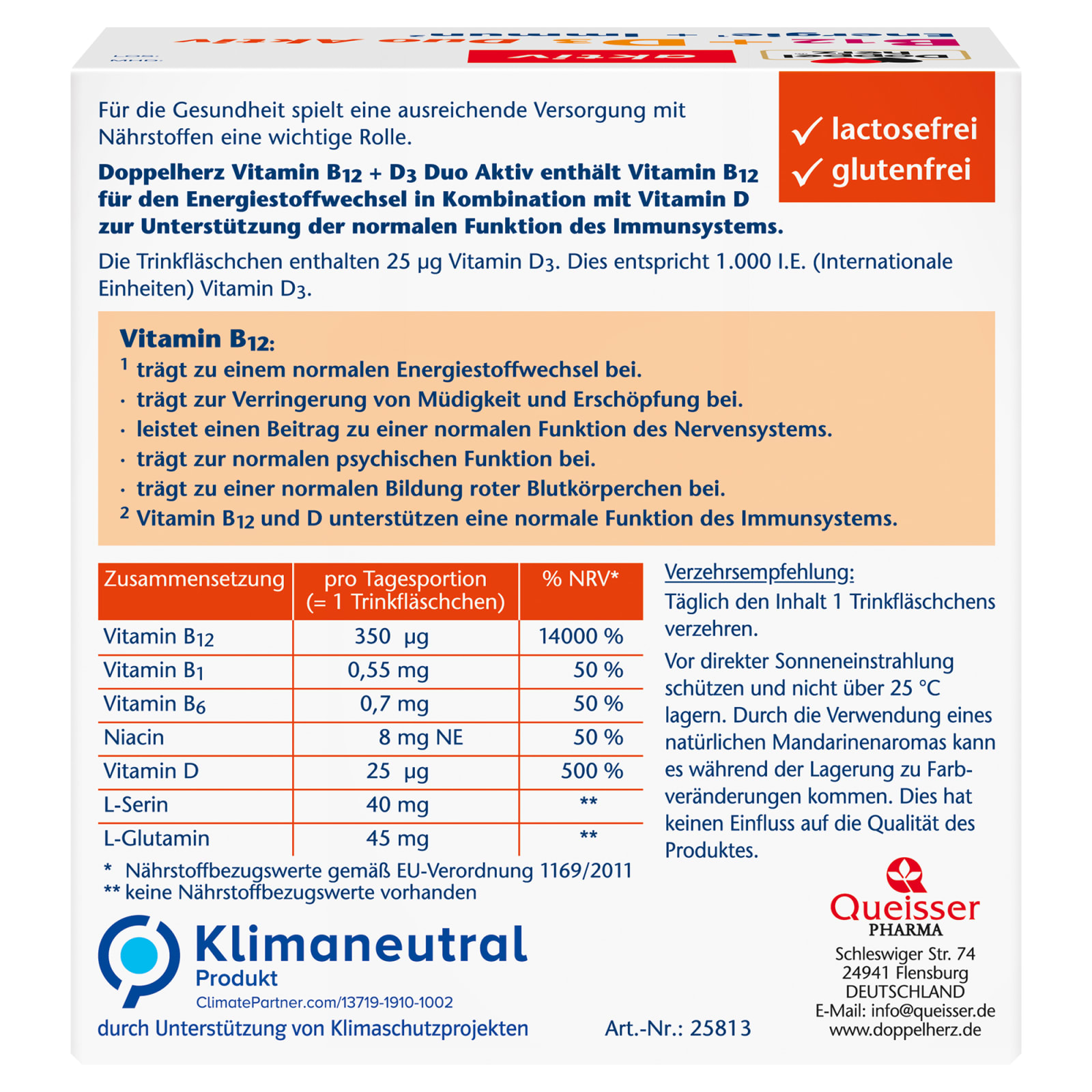 B12 + D3 Duo Aktiv (30x10ml)