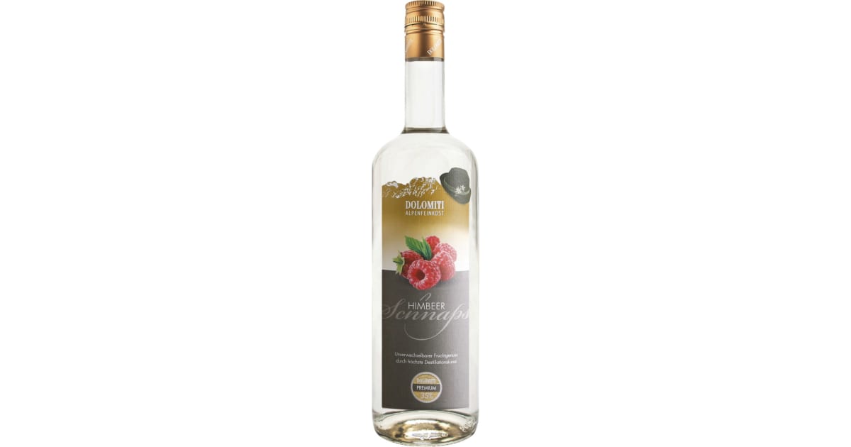 Dolomiti Himbeerschnaps 35% (Einweg)