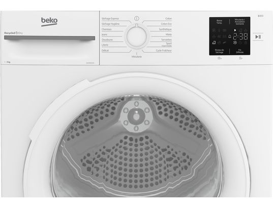 BEKO - Sèche-linge pompe à chaleur D3H19E01W