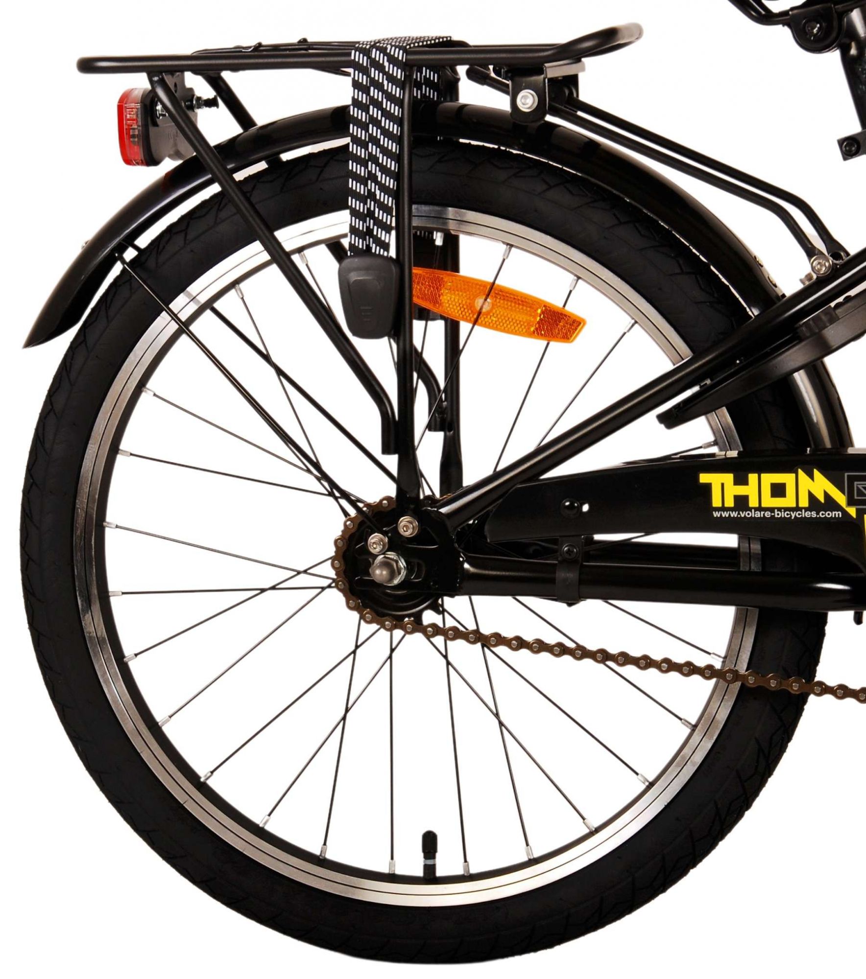 TPFSports Thombike Kinderfahrrad - Jungen - 20 Zoll - Rücktritt + Handbremsen - Schwarz/Grün