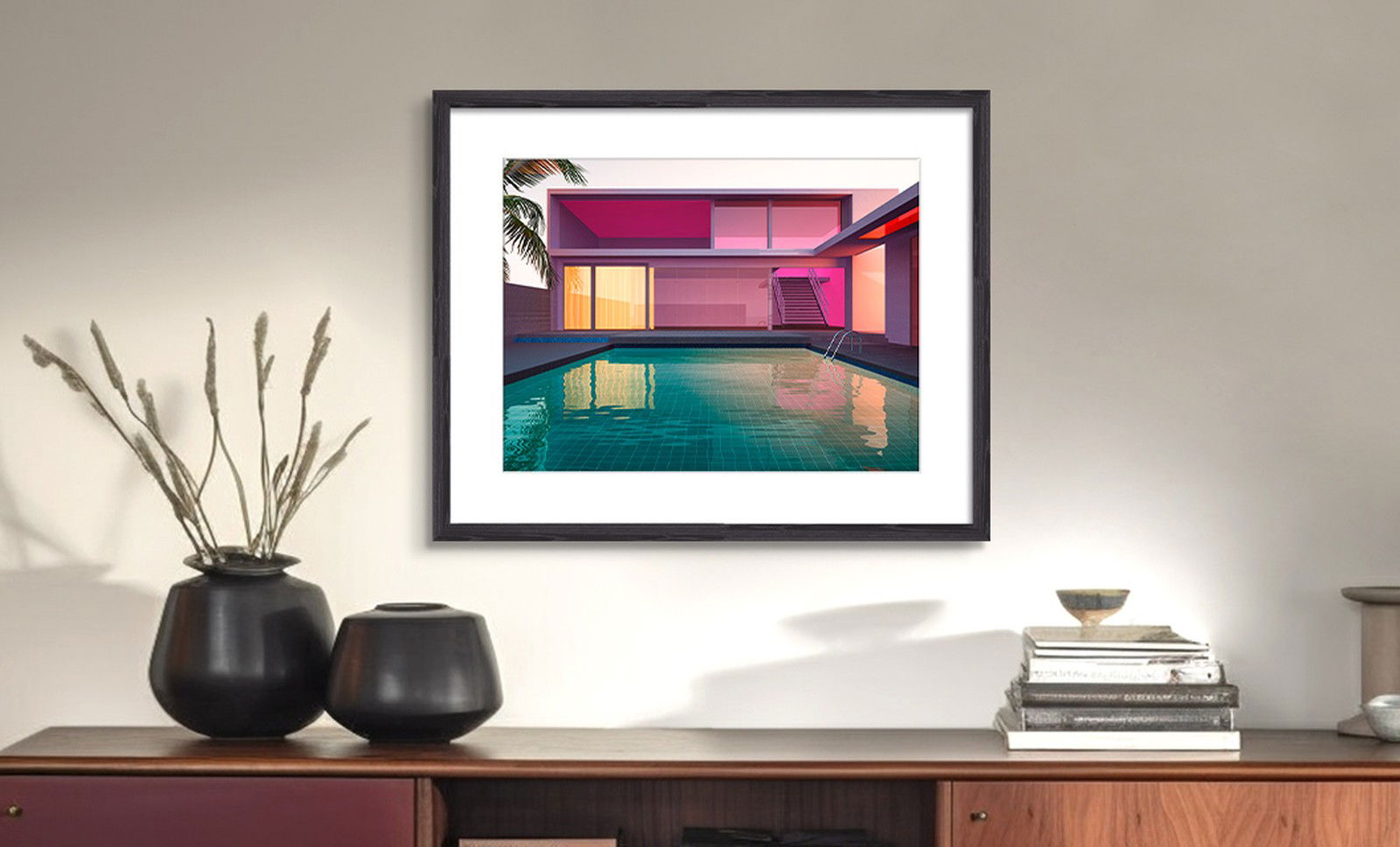 Pool 23 by Carl Miller - Darlings - Small Limited Edition. 30x40.