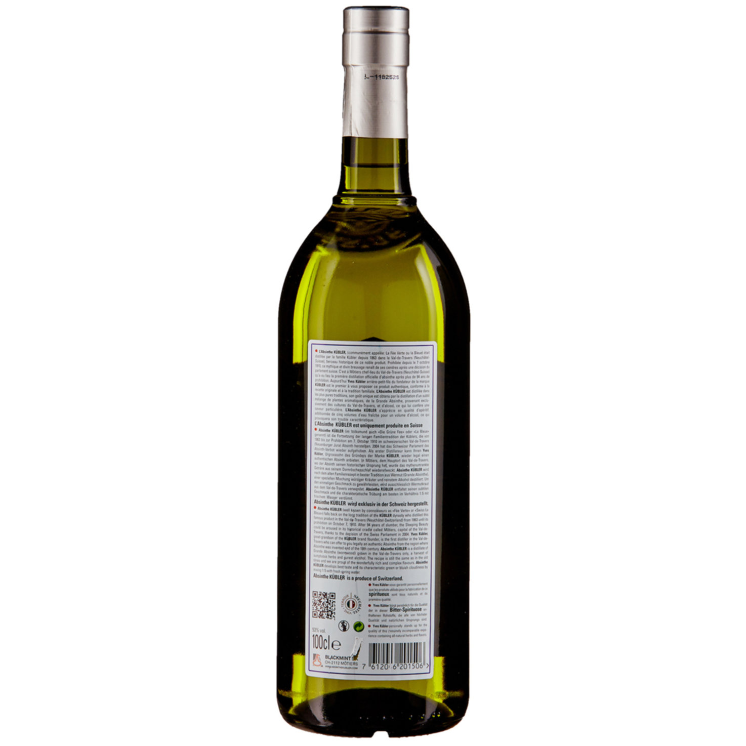 Kübler Absinthe -100cl