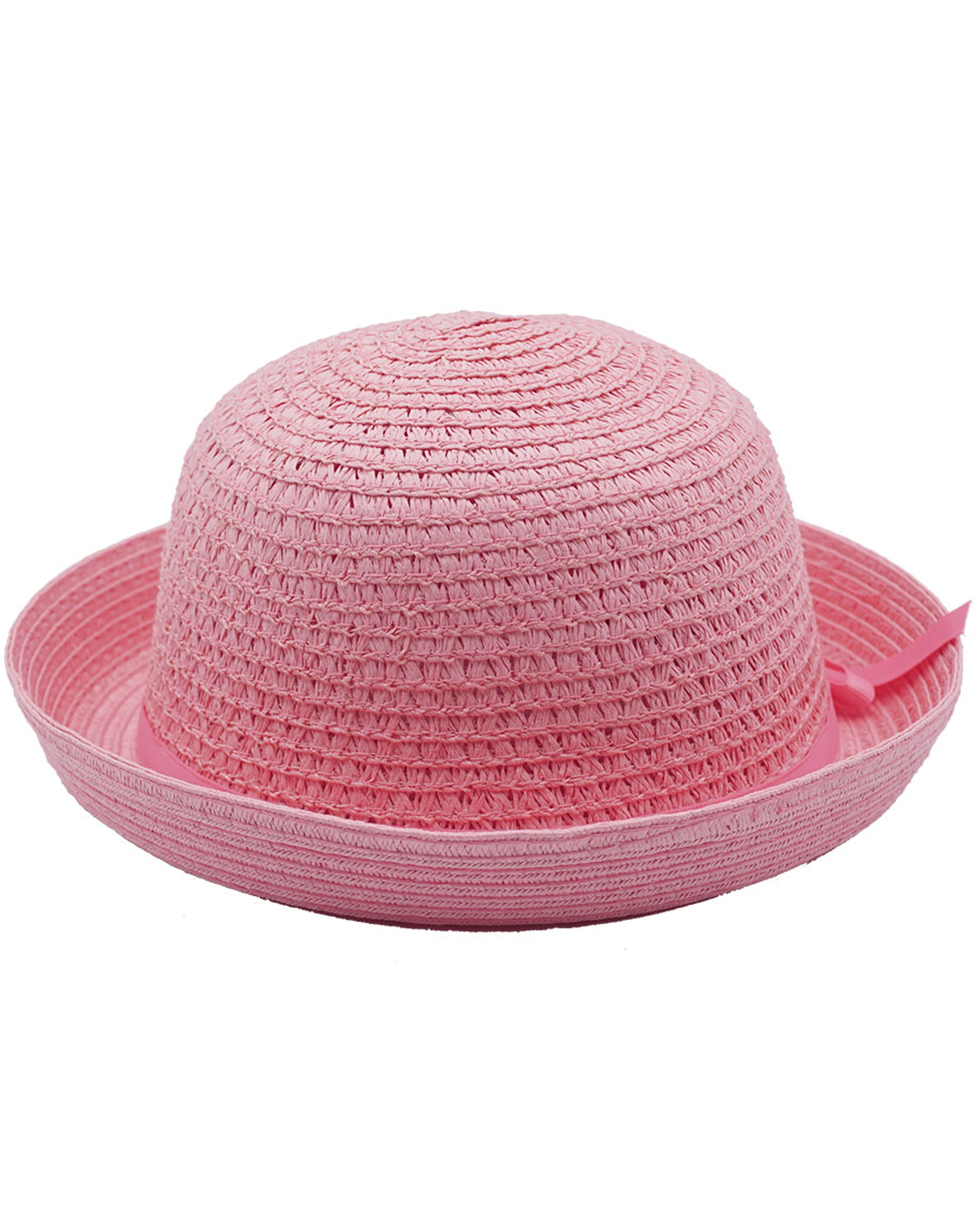 Strohhut MINI GIRL in flamingo