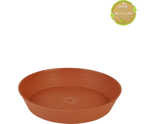 Primavera kunststof schotel, Ø 24 cm, terracotta