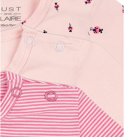 Hust and Claire T-Shirt - 3er-Pack - Alda - Icy Pink m. Marienkä