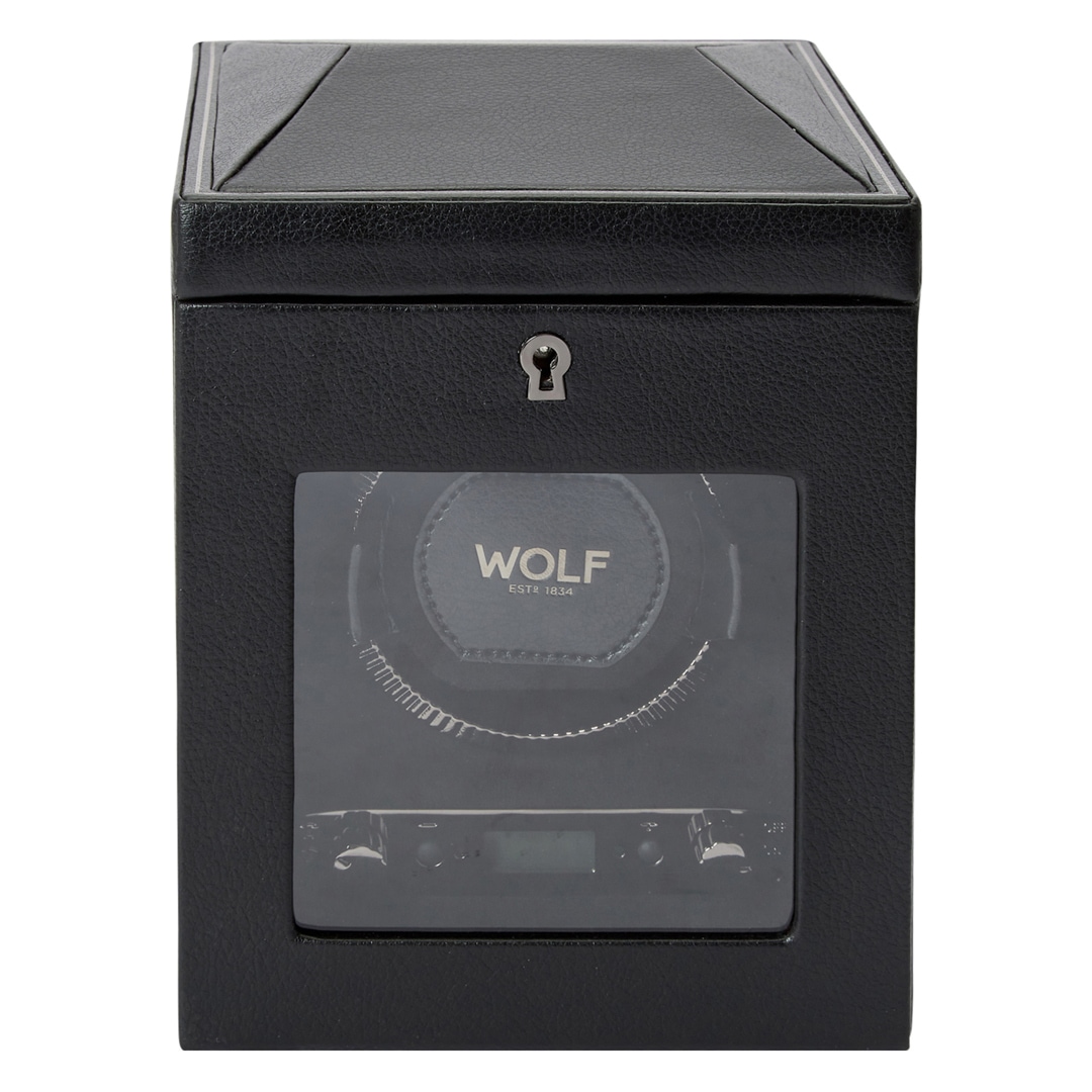 Wolf 1834 British Racing Single Uhrenbeweger Schwarz