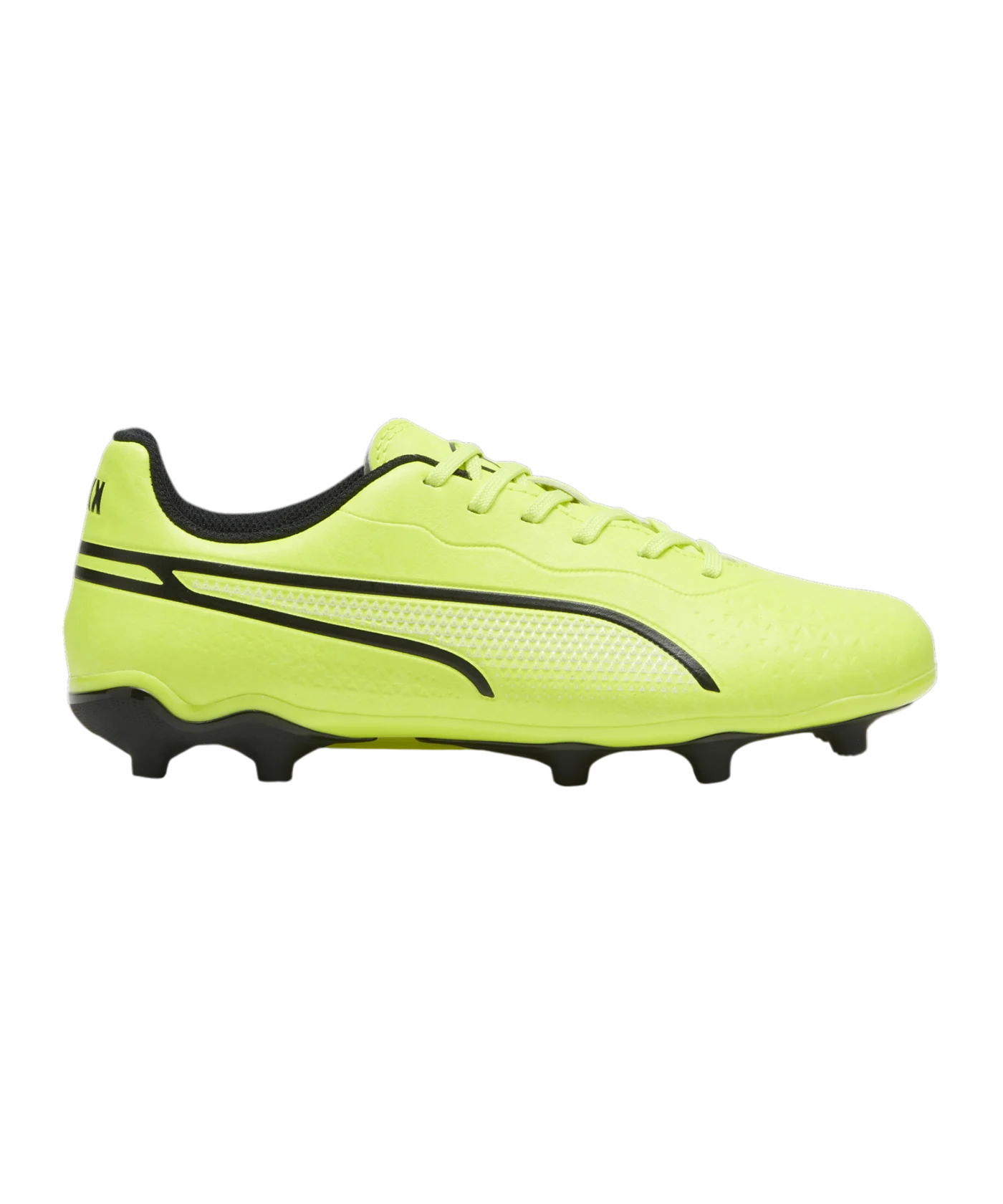 PUMA KING Match FG/AG Phenomenal Jr Kids Gelb Schwarz F04