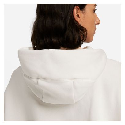 Sweat à capuche Femme Nike Sportswear Phoenix Fleece Blanc