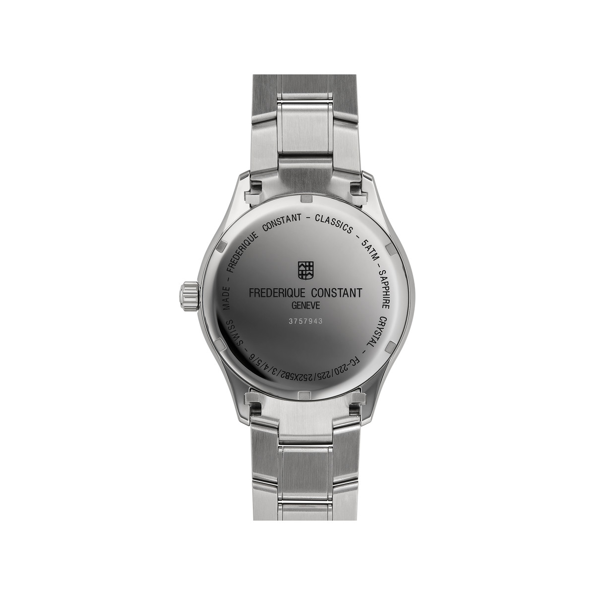 Montre Frédérique Constant homme acier