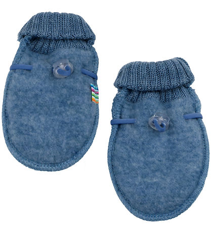 Joha Luffer - Uld - 2-Lags - Denim Bl?