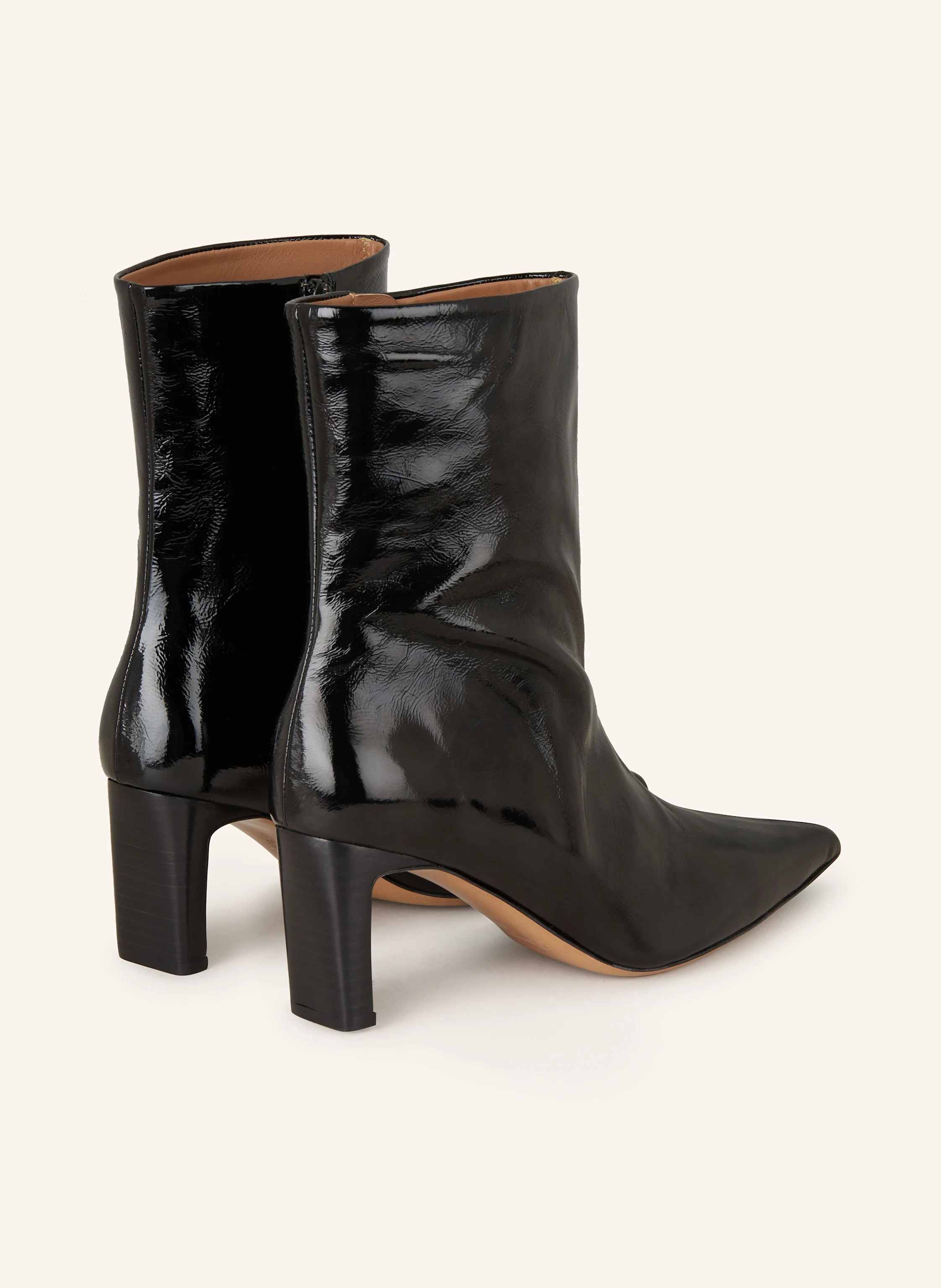 Flattered Lackstiefeletten