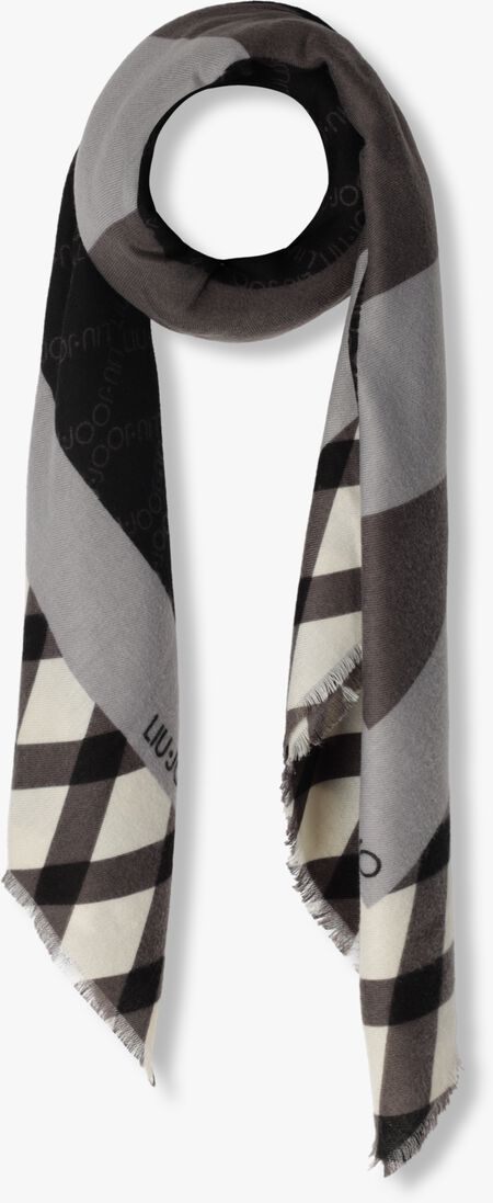 LIU JO zwarte liu jo sjaal rombi foulard