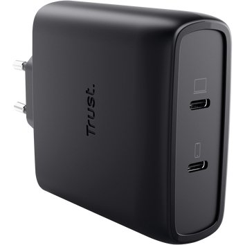 Trust Maxo Chargeur GaN USB-C 100W à 2 ports