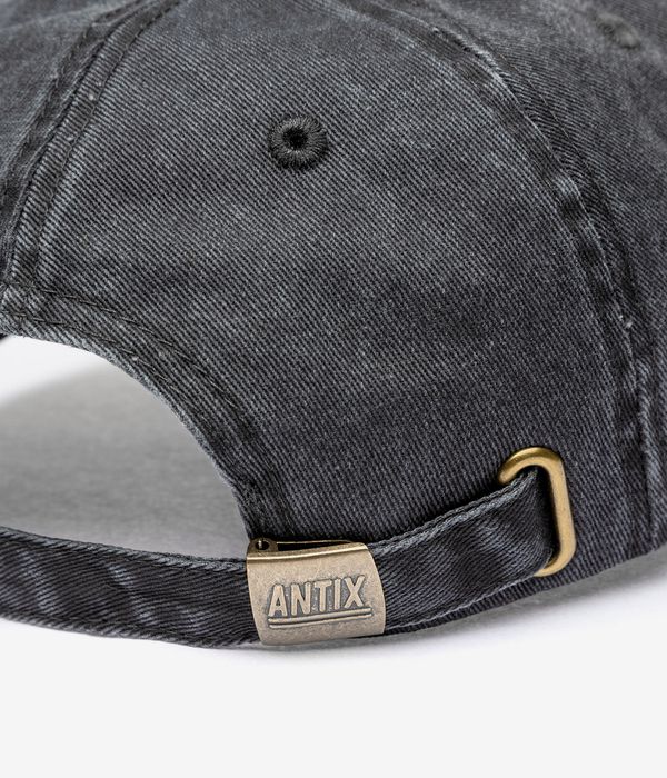 Antix Vaux Dad Cap (washed black)