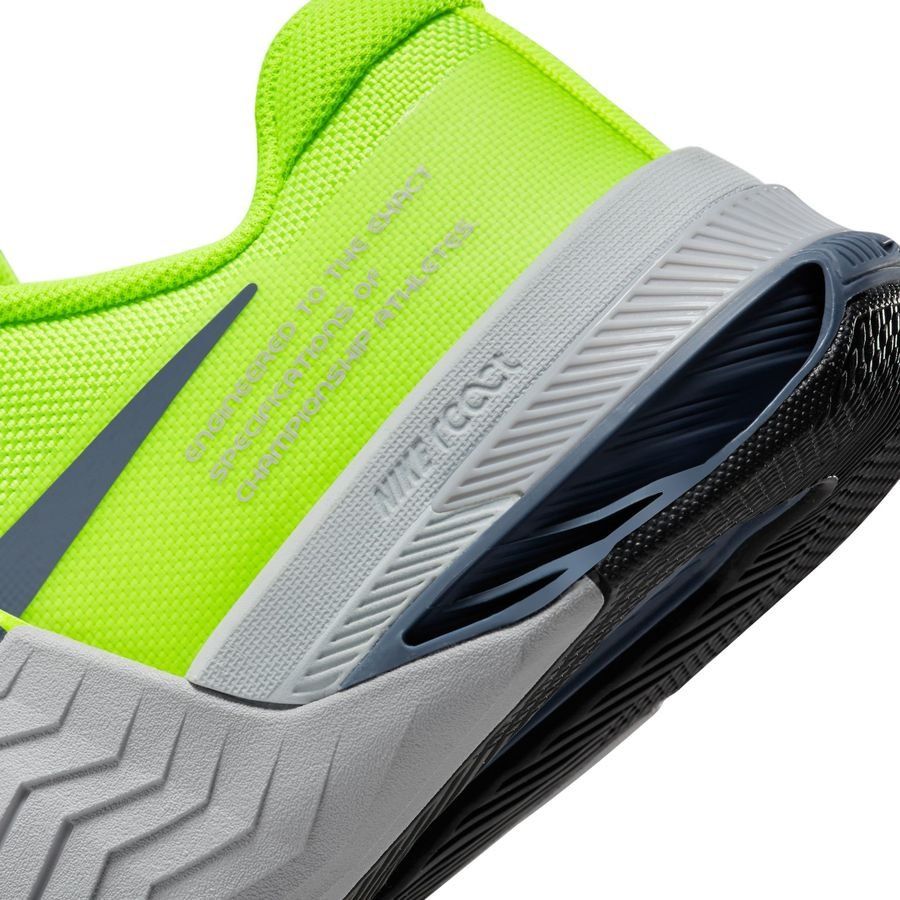 Nike Chaussures d'entraînement Metcon 8 - Jaune Fluo Bleu/Gris