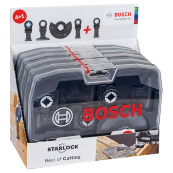 Bosch Starlock multitool accessoires - zaagbladenset best of cutting voor hout / metaal - 5-delig