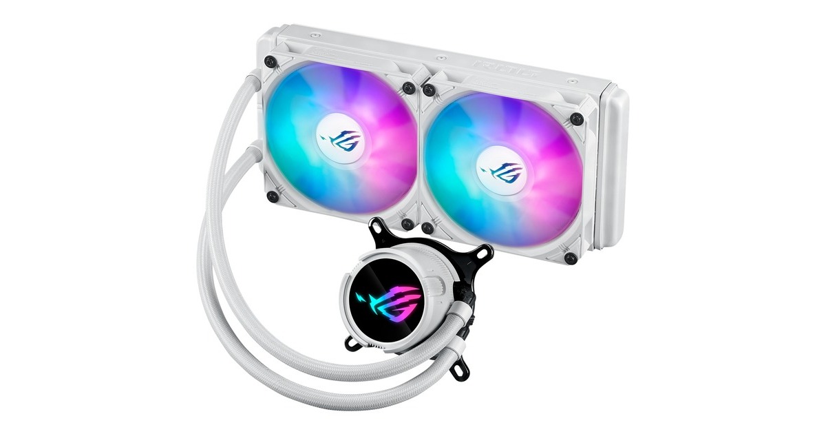 ASUSROG Strix LC III 240 ARGB White Edition waterkoeling  (Wit)