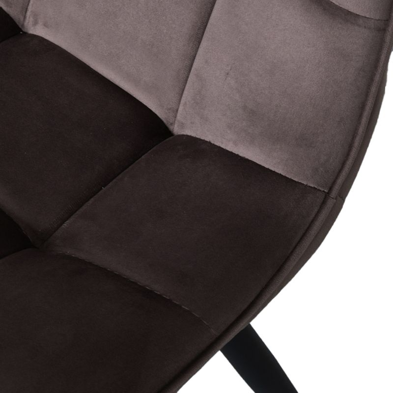 Eetkamerstoel Taupe LN-87.007 Bistro B46 x D59 x H86 cm