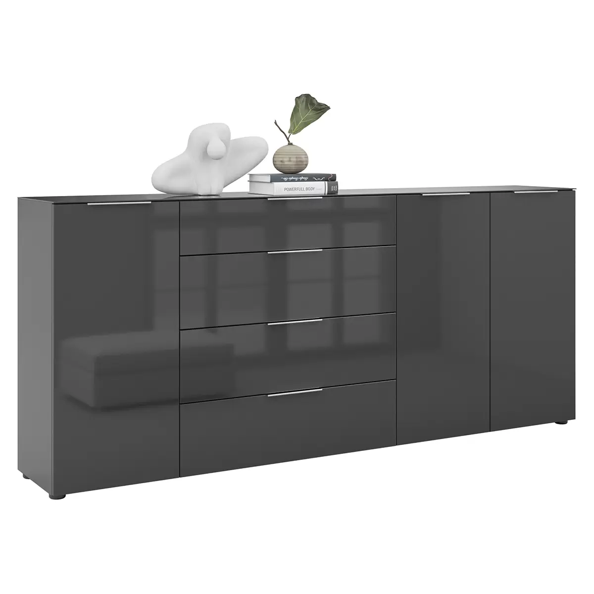 Kommode 3T4S Style Schwarz
