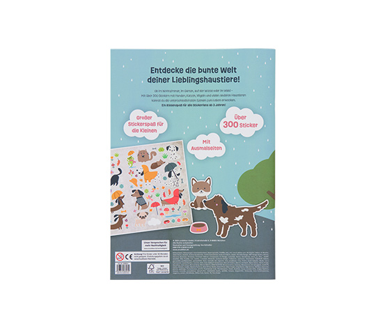 Buch »Mein Stickerbuch für Regentage«