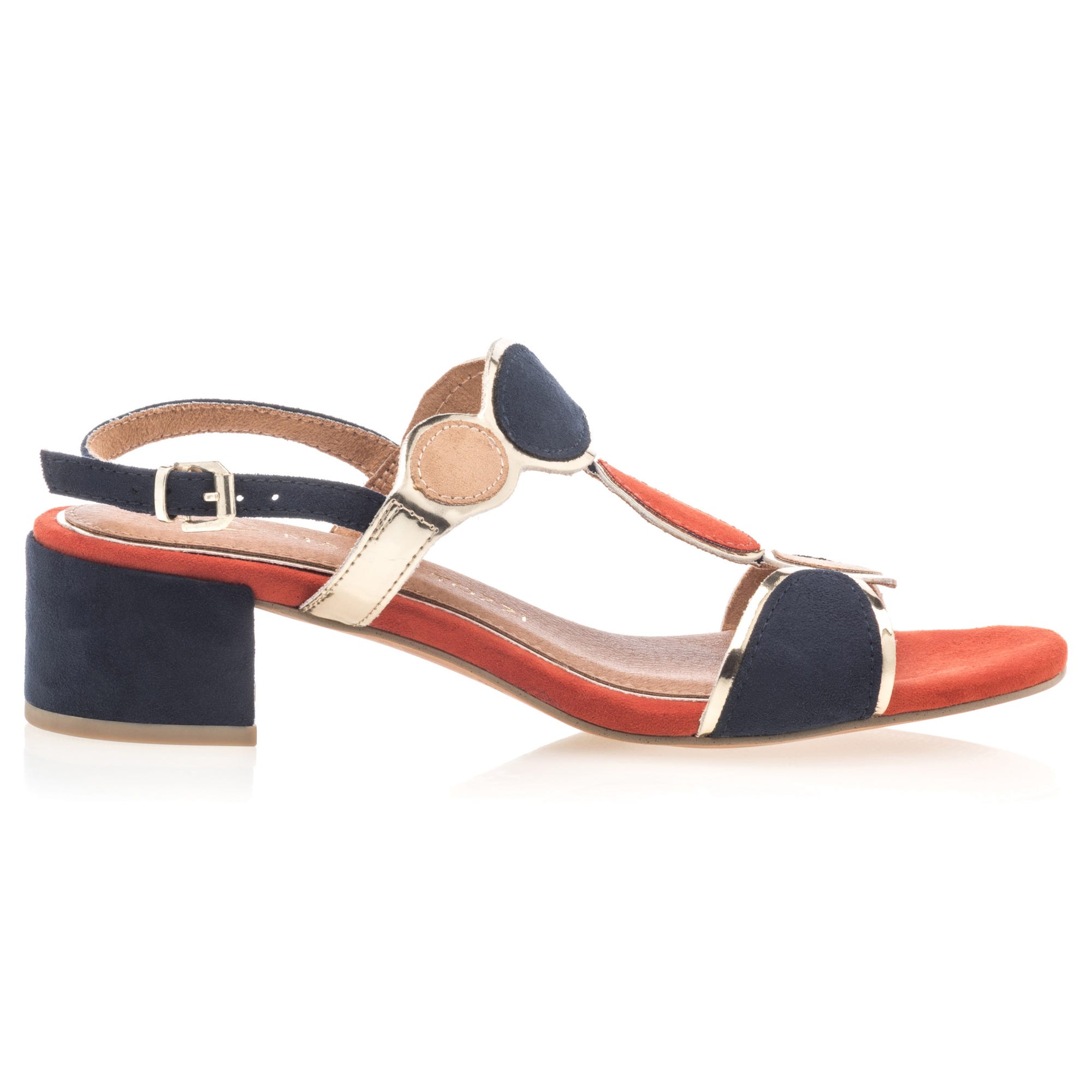 Nu-pieds Femme bleu marine
