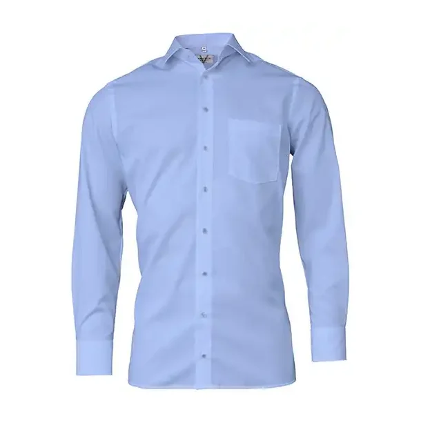 Men´s Shirt Modern Fit Long Sleeve - lyseblå
