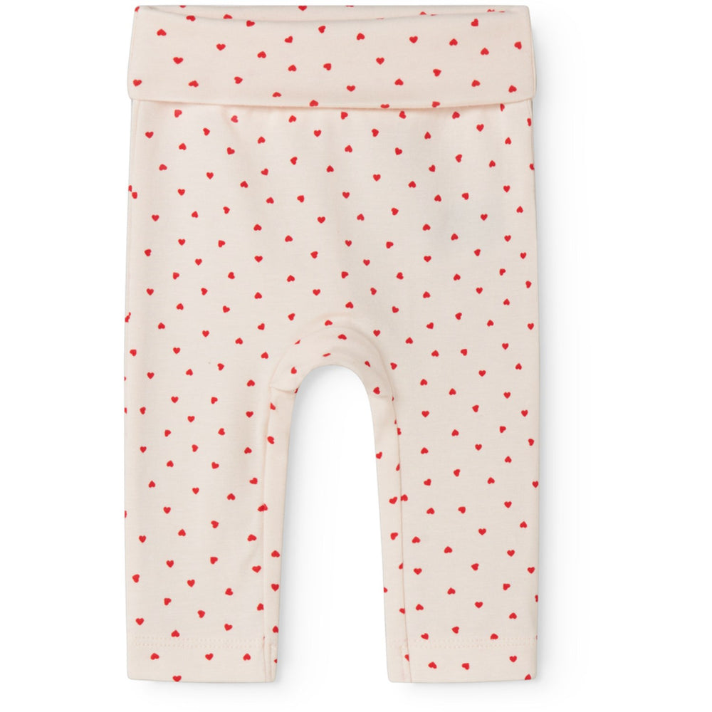 Køb MarMar Newborn Modal Smooth Print Happy Hearts Piva Bukser