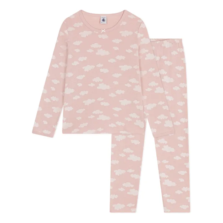 Petit Bateau Ensemble Pyjama Manoel Nuages | Rose