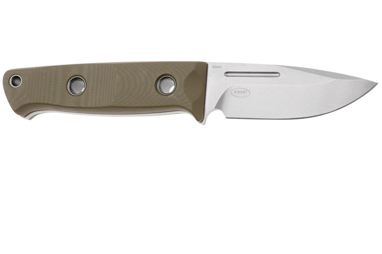 Benchmade Mini Bushcrafter 165-1, CPM-S30V, OD Green G10, bushcraftmes, Sibert design