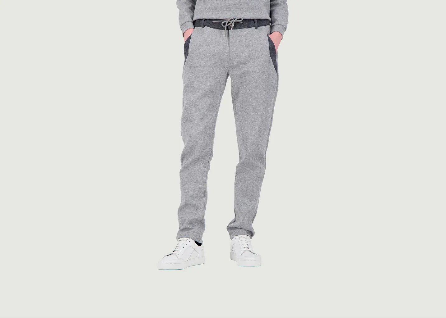 Pantalon décontracté à détails contrastés Sporty City JagVi Rive Gauche