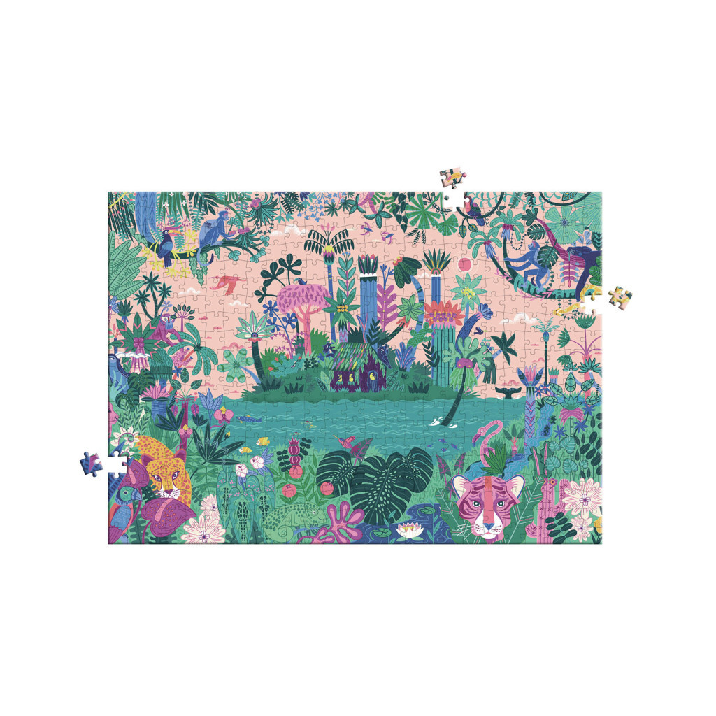 Mes Boites De Puzzle - Jungle enchantée - 500 pièces