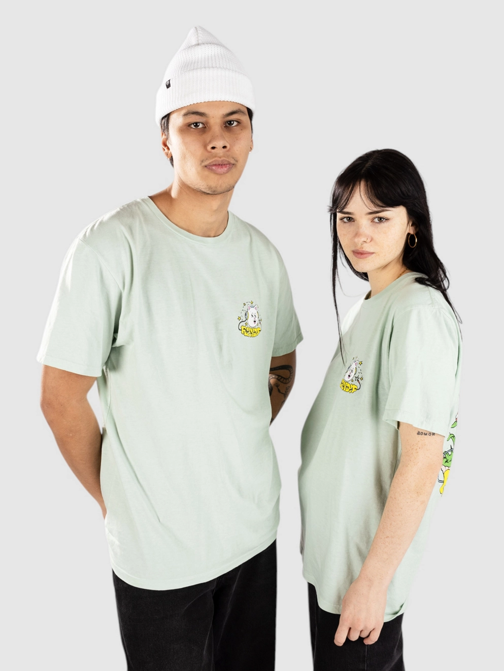 RIPNDIP Shroom Song T-Shirt sage