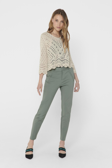 Jacqueline de Yong beige dames trui