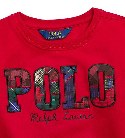 Polo Ralph Lauren Sweatshirt - Holiday Rød m. Polo