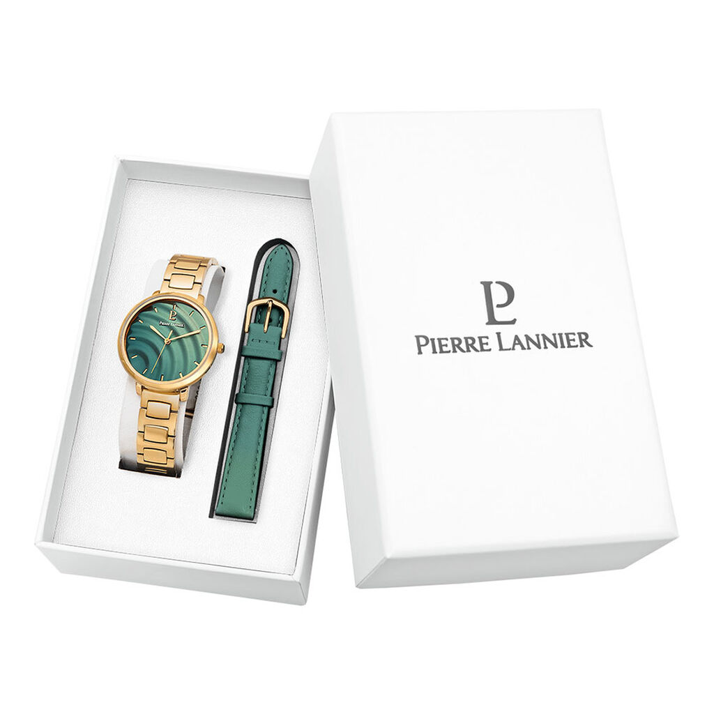 Coffret De Montre Pierre Lannier Betty Vert