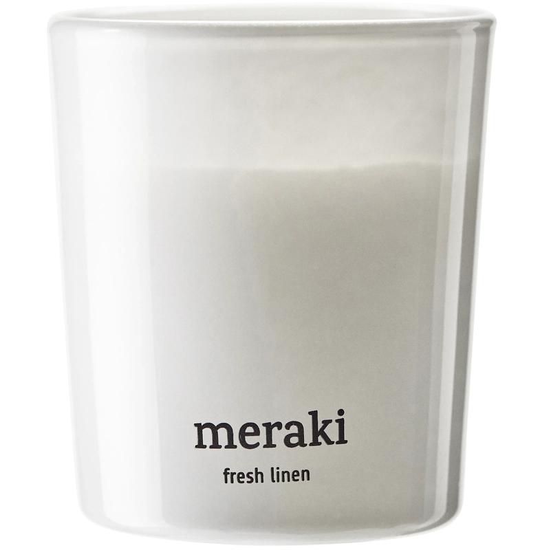 Meraki Scented Candle 2 x 60 gr. - Fresh Linen