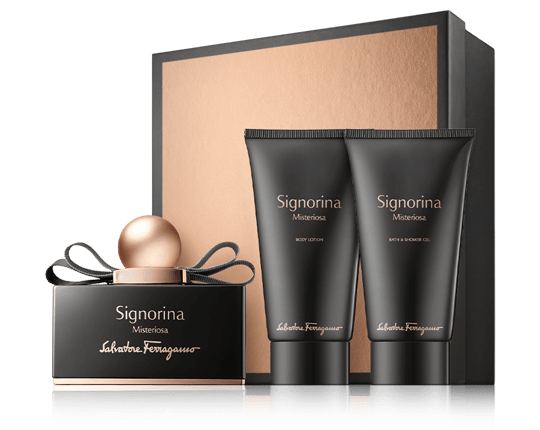 Salvatore Ferragamo Signorina Misteriosa Set mit 2x Pflege 50ml-50ml-50ml