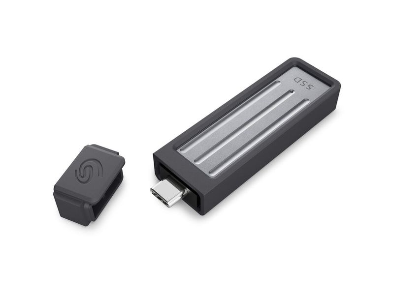 Seagate Externe SSD Ultra Compact 2000 GB Tragbarer USB Typ-C-Solid-State-Datenspeicher