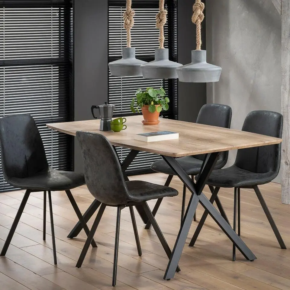 Fraaai - Chestnut eettafel eik 160 cm