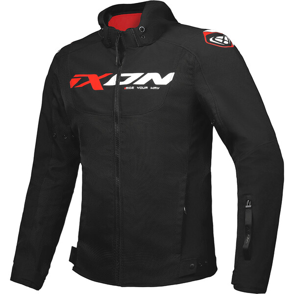 Ixon - Blouson Fierce Noir / Blanc / Rouge