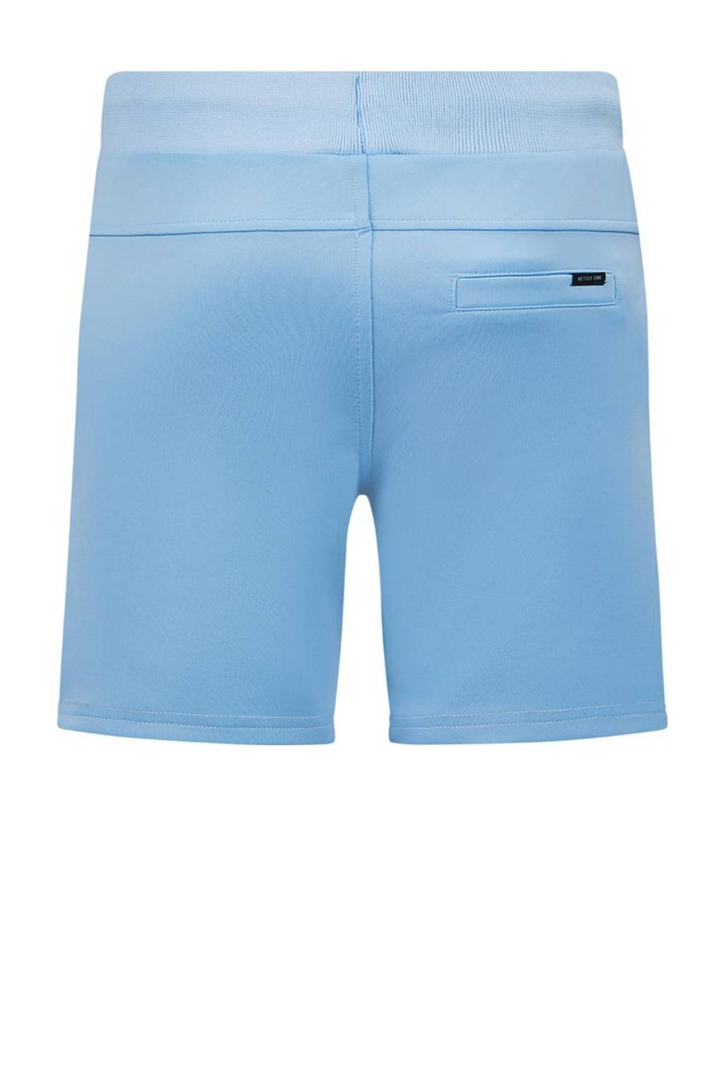 Retour Jeans sweatshort Lars met zijstreep lichtblauw