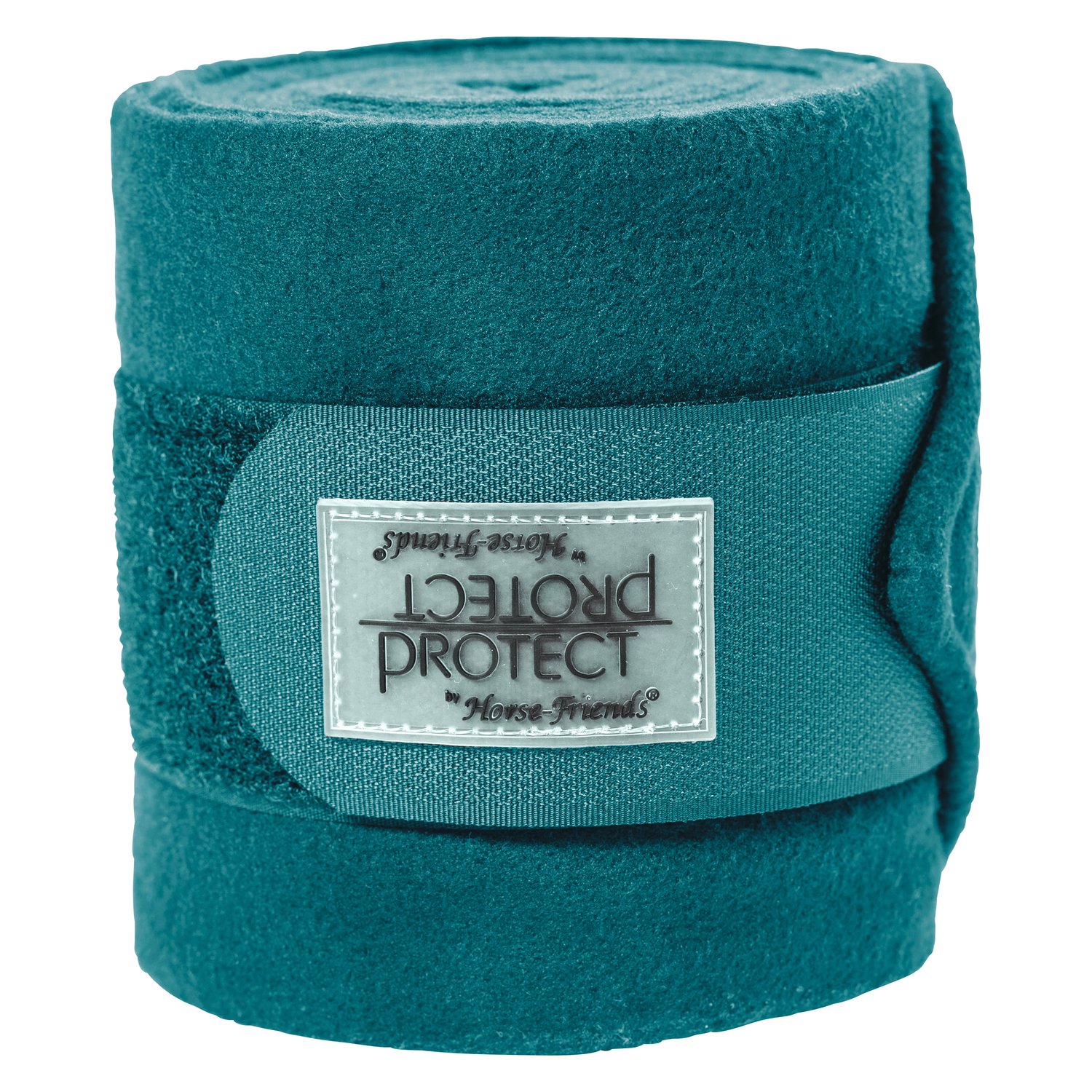 PROTECT by Horse-Friends Fleecebandagen  - petrol - Warmblut