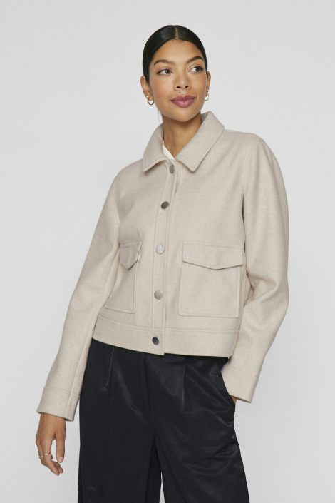 Vila beige dames jas