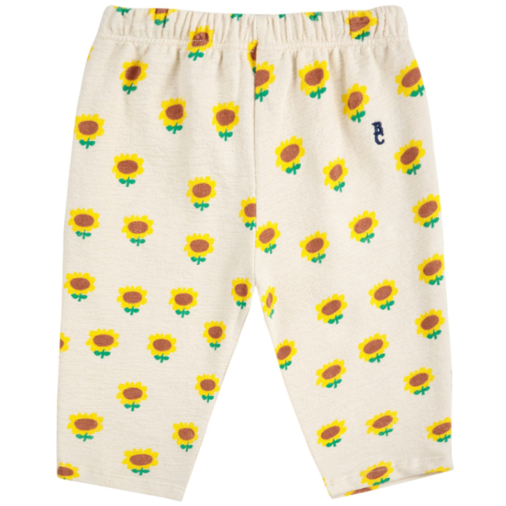 Køb Bobo Choses Beige Sunflower All Over Jogging Bukser