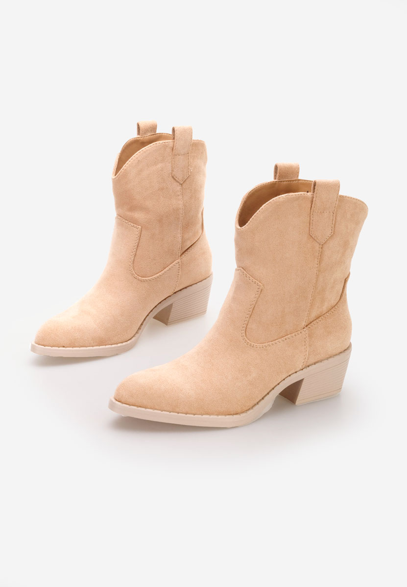 Bottes western femme kaki Zaryna